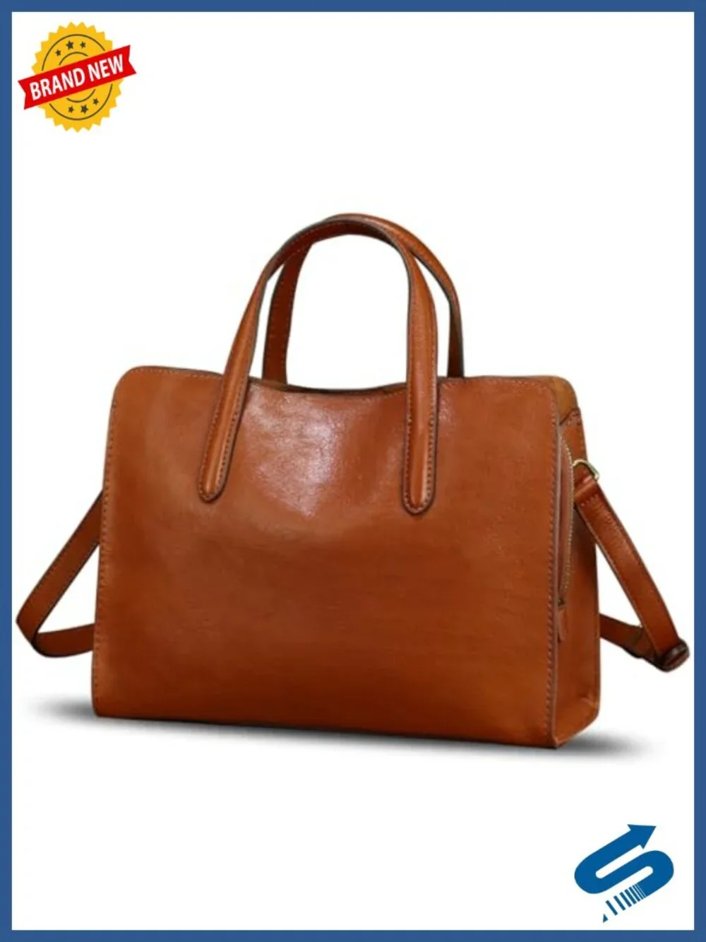 Genuine Leather Crossbody Shoulder Bag for Women